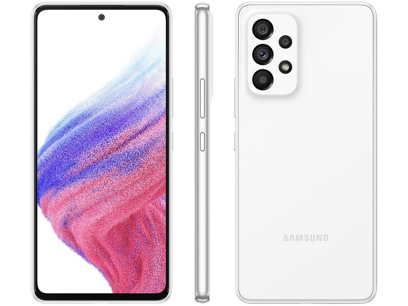 Celular Samsung Galaxy A53 5G, 128GB, 8GB RAM, Câmera Quádrupla